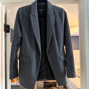 Simply Vera Vera Wang Charcoal Blazer
